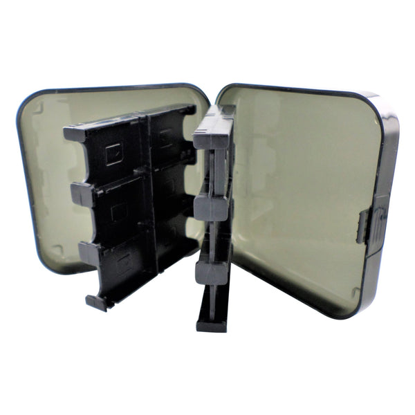 Game card case for Nintendo Switch & Switch Lite games 24 in 1 - Clear Black | ZedLabz
