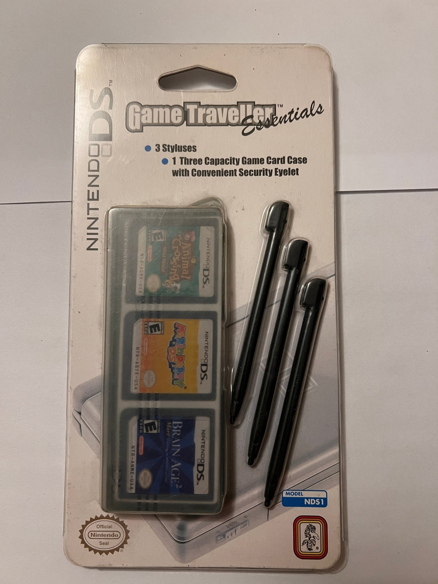Game case and stylus set for DS Lite black clearance - 1