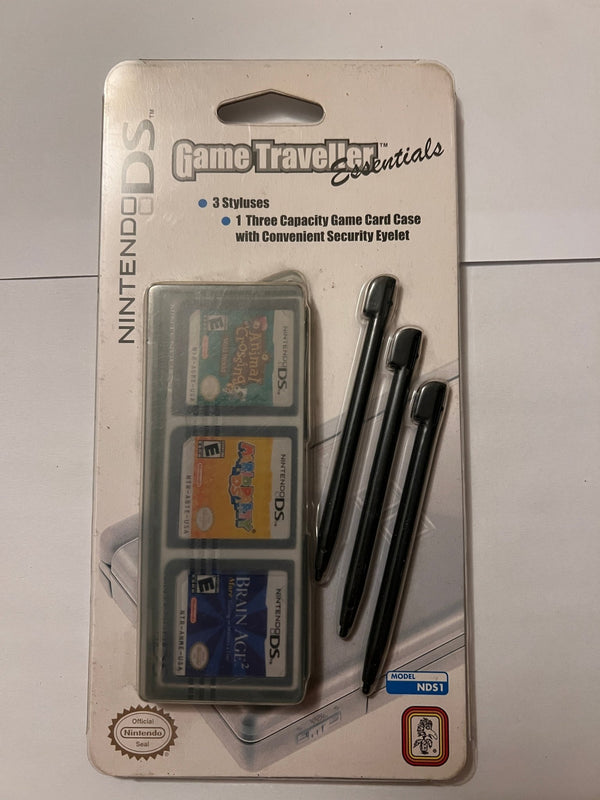 Game case and stylus set for DS Lite black clearance - 1