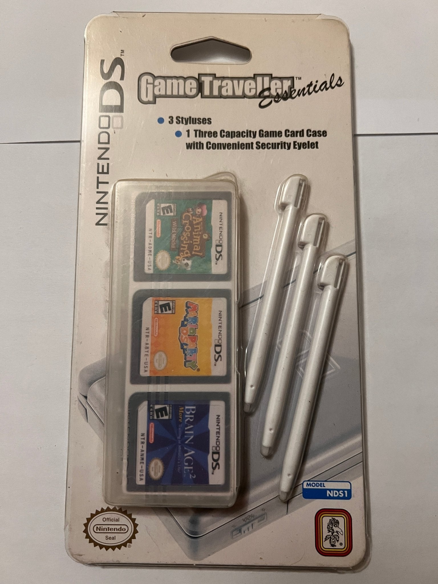 Game case and stylus set for DS lite white clearance - 1