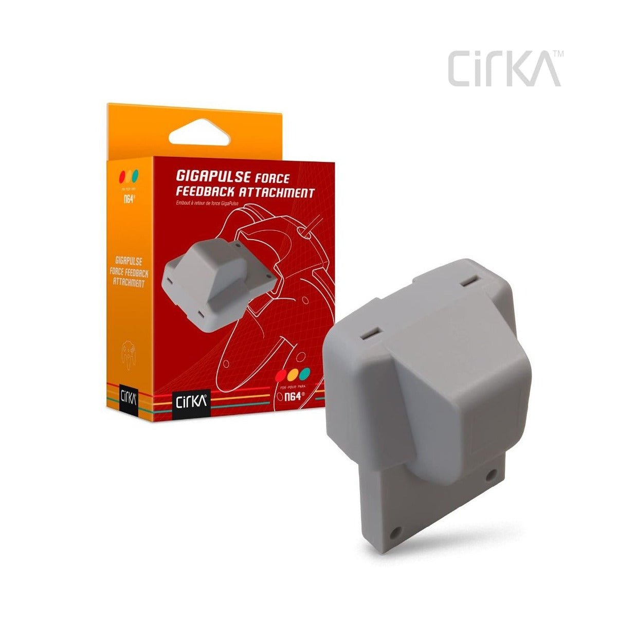 Gigapulse Force Feedback Attachment for Nintendo 64 Controller Rumble Pak Style | Cirka - 2