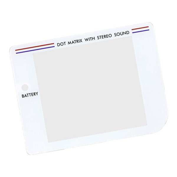 Glass lens screen for Nintendo Game Boy DMG-01 Q5 V4 IPS LCD screen modded console - White | Hispeedido