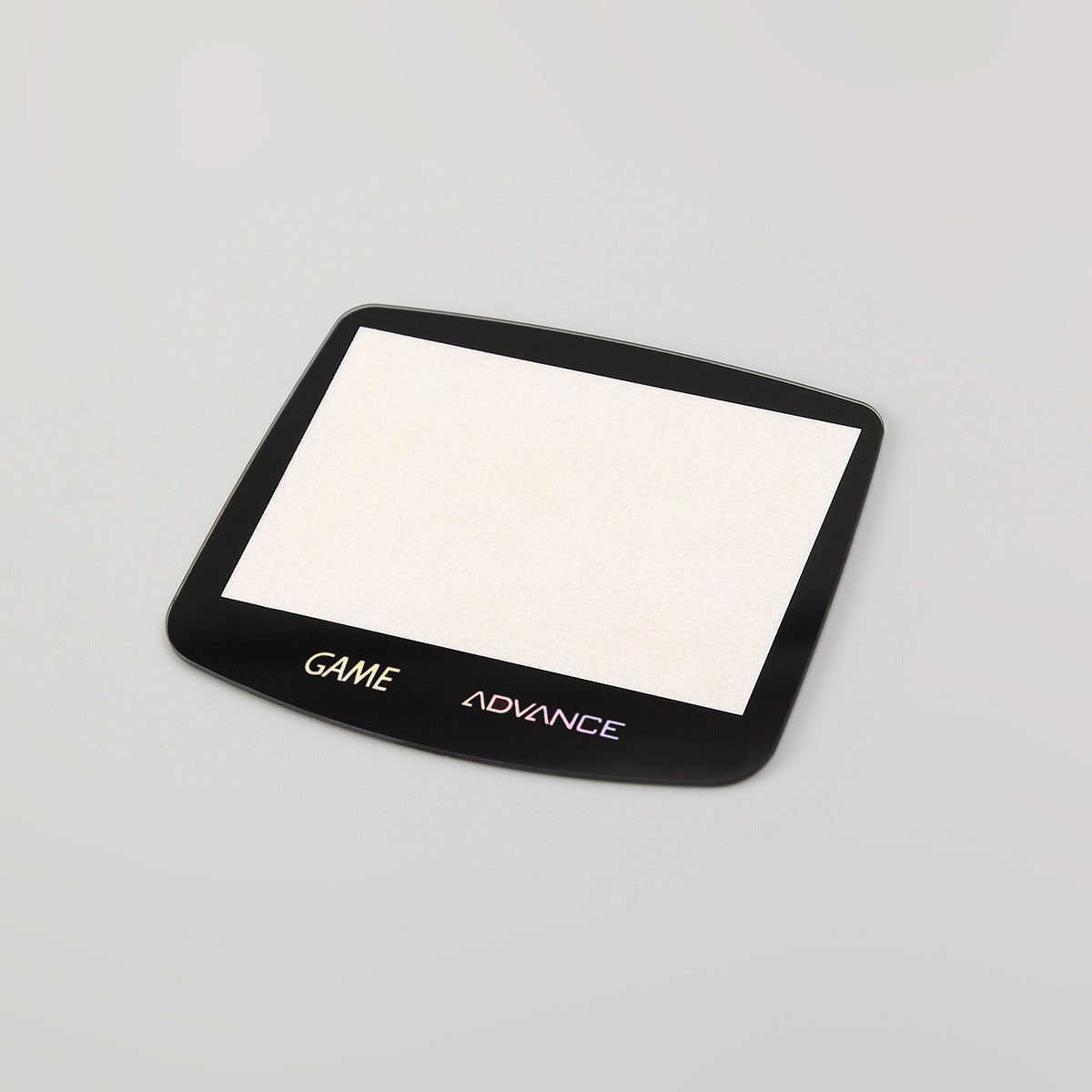 Glass screen lens cover for original screen Game Boy Advance AGS-001 replacement with logo (ITA compatible) | Funnyplaying