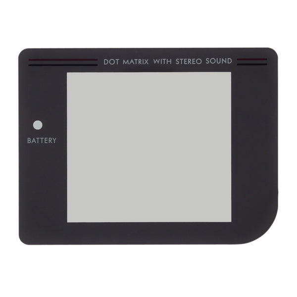 Glass screen lens for Game Boy DMG-01 Original Nintendo console with adhesive replacement | ZedLabz