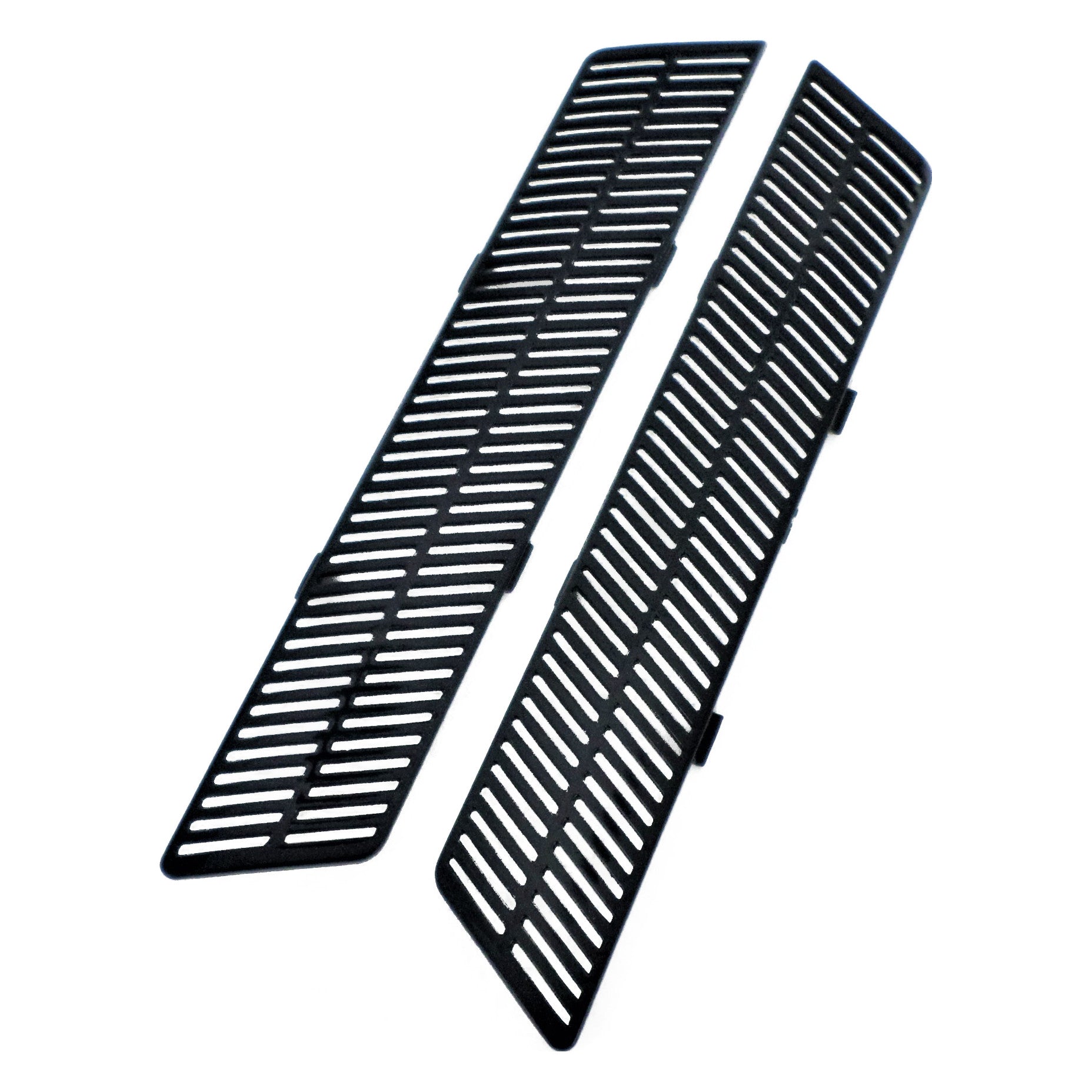 Grill set for Xbox 360 Slim Kinect sensor left & right shell replacement - Black | ZedLabz