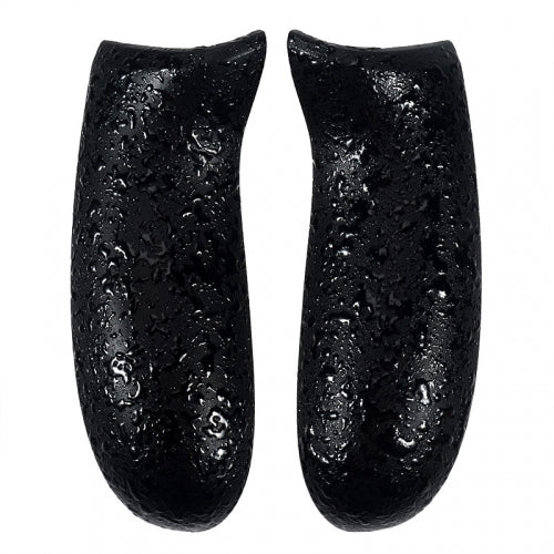Grip handles for Xbox One controllers rubberised left & right panels non slip - 3D splashing black | ZedLabz