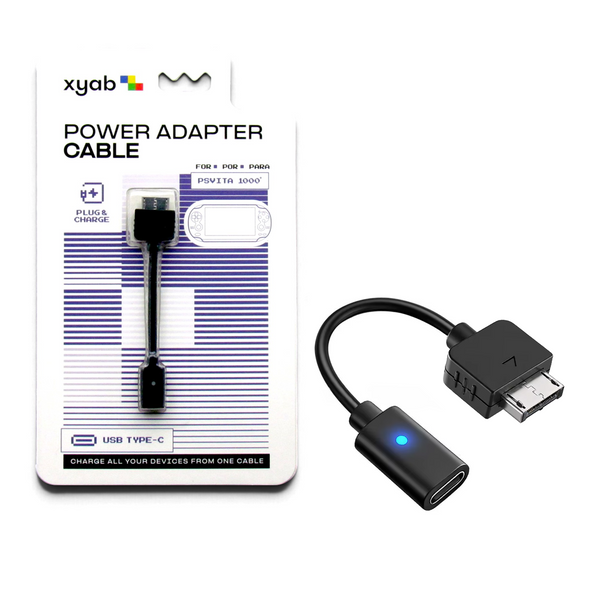 USB-C power adapter cable for Sony PS Vita 1000 | XYAB