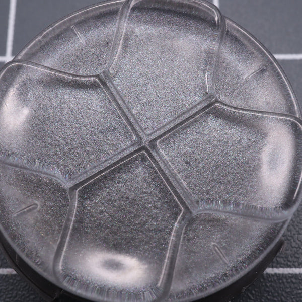 Hand cast custom resin buttons for Sega Game Gear - Metallic silver | Lab Fifteen Co - 2