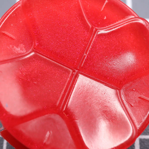 Hand cast custom resin buttons for Sega Game Gear - Strawberry candy | Lab Fifteen Co - 2