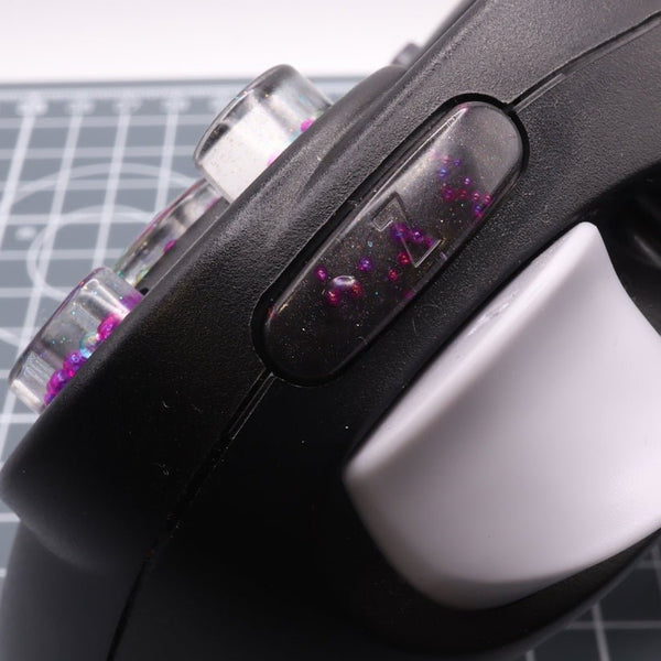 Hand cast custom resin buttons for Nintendo GameCube controller - Solar System | Lab Fifteen Co