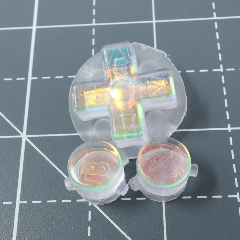 GBA resin buttons sunset opal