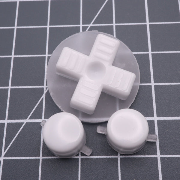 Hand cast resin buttons for Nintendo Game Boy Original DMG-01 (Game Boy Classic) - Pudding cap | Lab Fifteen Co - 1