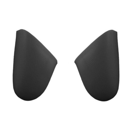 Handle grips for Nintendo Switch Pro controller Left & Right shell replacement- Black | ZedLabz