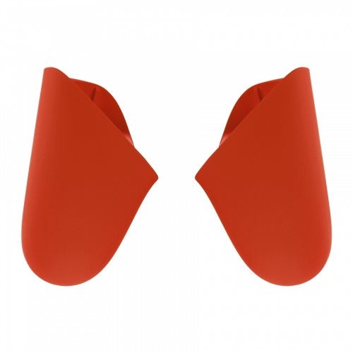 Handle grips for Nintendo Switch Pro controller Left & Right shell soft touch finish replacement - Orange | ZedLabz - 1