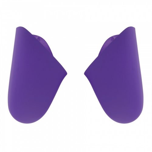 Handle grips for Nintendo Switch Pro controller Left & Right shell soft touch finish replacement - Purple | ZedLabz
