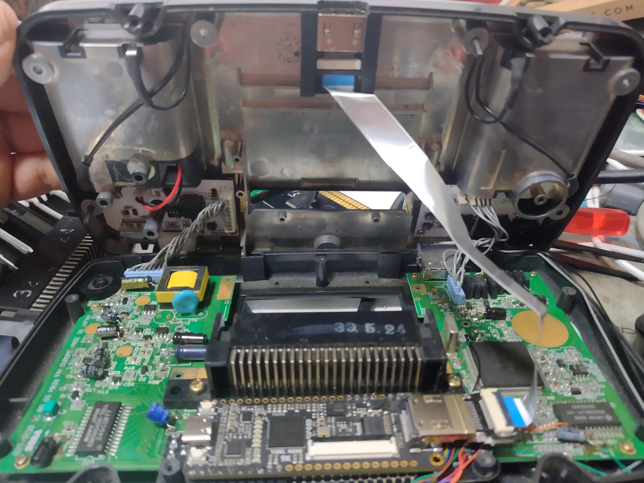 HD Video kit TV out mod for Sega Game Gear - output to modern TV via HDMI port | BennVenn
