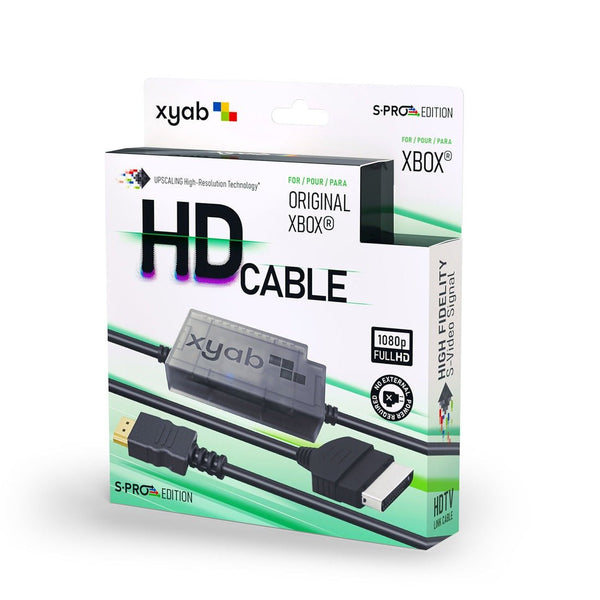 HDMI adapter converter cable for Original Xbox 1st gen OG console S-PRO HD with upscaling | XYAB