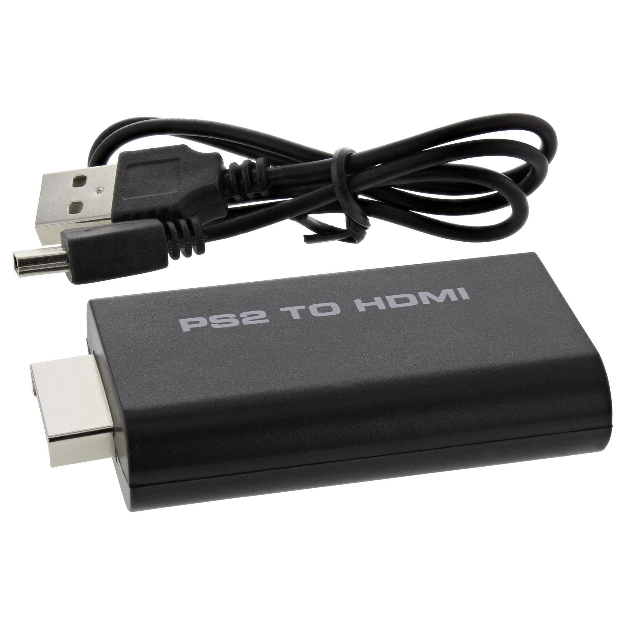 HDMI adapter for Sony PS2 PlayStation 2 console - black | ZedLabz