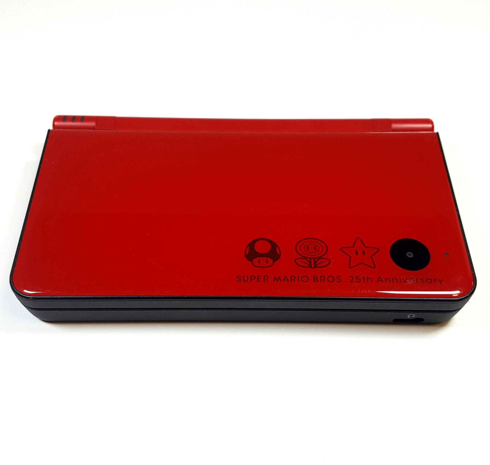 Housing for Nintendo DSi XL console complete kit replacement Mario Edition - Red & Black | ZedLabz