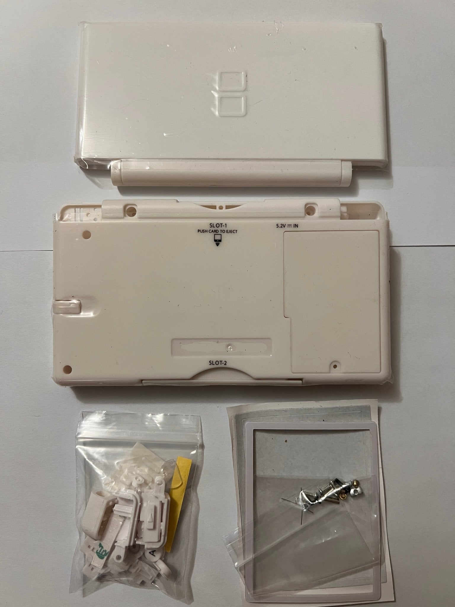 Housing shell for DS Lite 3rd party - Seconds, white | ZedLabz - 1