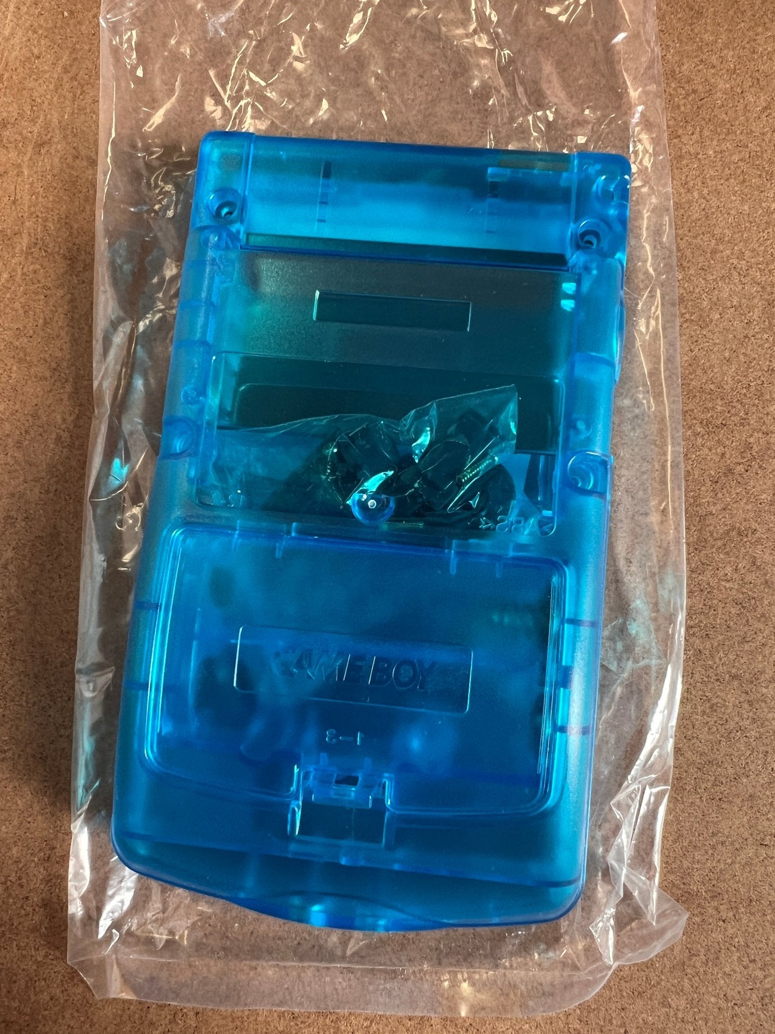 Housing shell for game boy colour clear blue clearance - 2