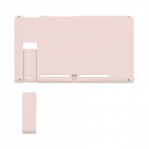Housing shell for Nintendo Switch console back plate with kickstand soft touch - Light Pink | ZedLabz - 1