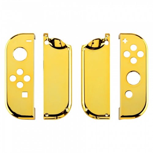 Housing shell for Nintendo Switch Joy - Con controller hard casing replacement - Chrome Gold | ZedLabz - 1