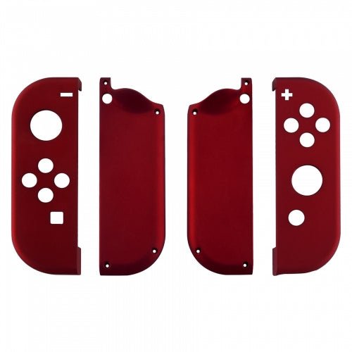Housing shell for Nintendo Switch Joy - Con controller hard casing replacement soft touch - Red | ZedLabz - 1