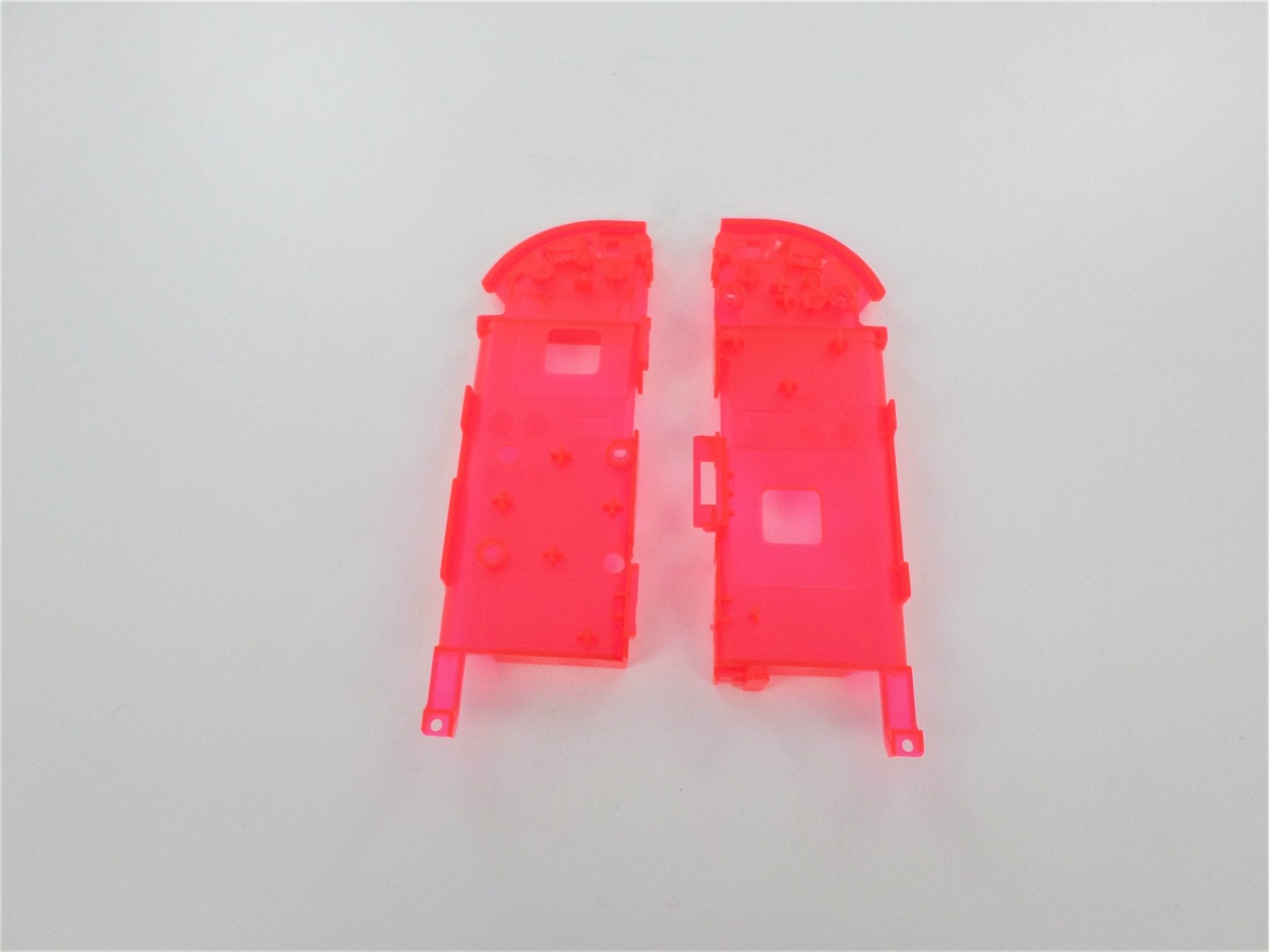 Housing shell for Nintendo Switch Joy - Con controller hard casing replacement - Transparent Red | ZedLabz - 2