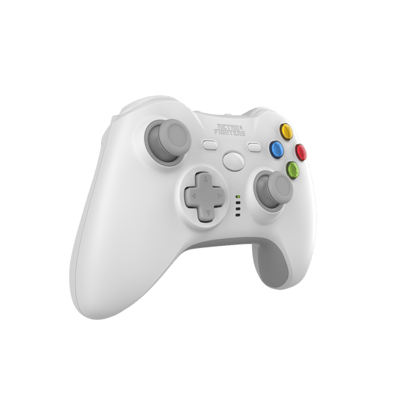 Hunter 360 wireless controller for Xbox 360 & PC - White | Retro Fighters