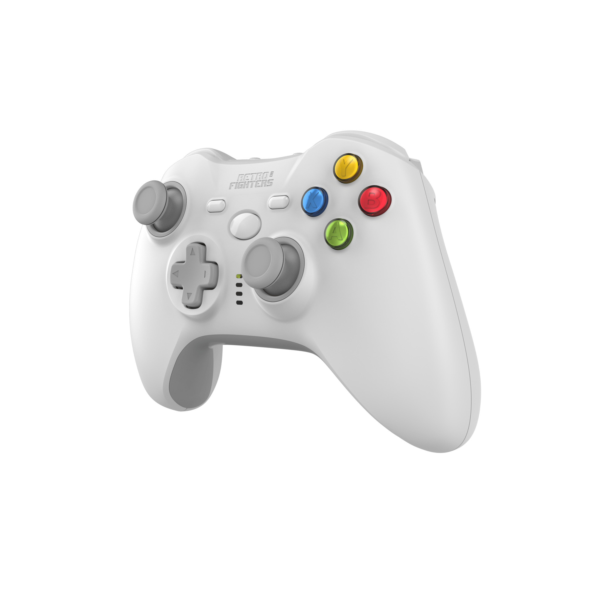 Hunter 360 wireless controller for Xbox 360 & PC - White | Retro Fighters