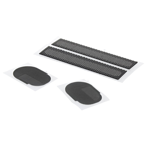 Internal dust covers for Nintendo Switch housing replacement soft touch protective - Black | ZedLabz