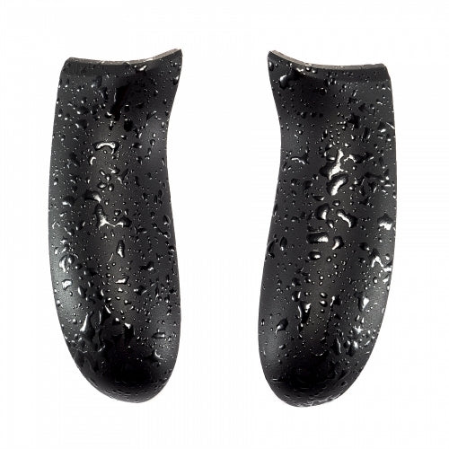 Grip handles for Xbox One Slim controllers rubberised left & right panels non slip - 3D splashing black | ZedLabz