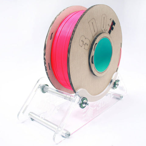 3D printer PLA Plus (PLA+) filament 1.75mm 1KG roll - UK made eco friendly - Hi-Vis Pink | 3DQF
