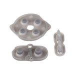 Rubber pads for Game Boy Color clear black