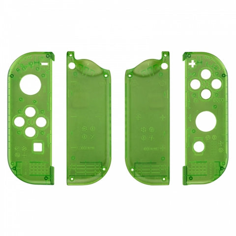 Housing shell for Nintendo Switch Joy-Con controller hard casing replacement - Transparent Green | ZedLabz