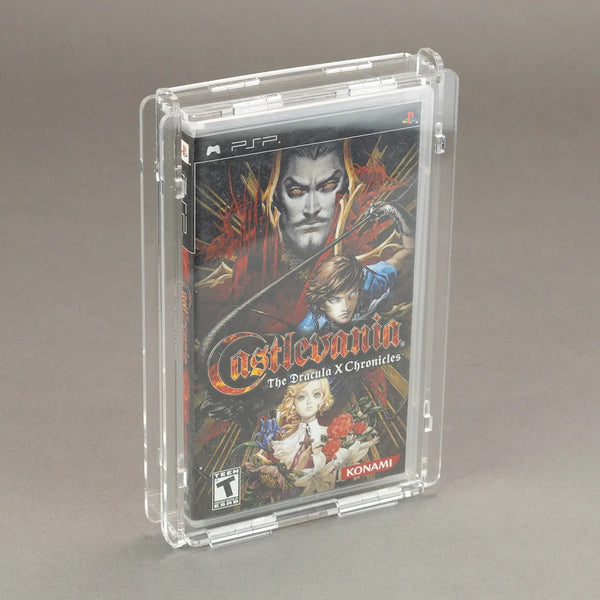 Köffin display case for Sony PSP game box | Rose Colored Gaming