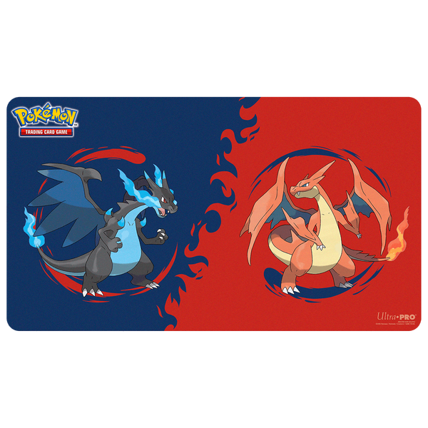 Pokémon TCG Mega Charizard X & Mega Charizard Y playmat 24 x 13.5 inch (61 x 34cm) officially licensed | Ultra PRO