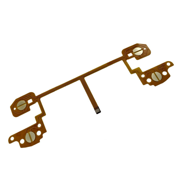 L R ZL ZR shoulder button ribbon flex cable for Nintendo Switch Pro controller - Gold | ZedLabz