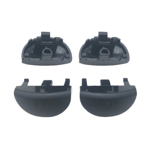 L1 R1 buttons set for Sony PS4 controller second generation V2 JDM-030 compatible replacement- black | ZedLabz