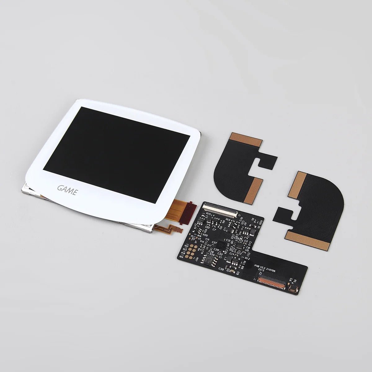 Laminated ITA TFT 3.0 backlight screen kit for Nintendo Game Boy Advance GBA AGB - White | Funnyplaying - 1