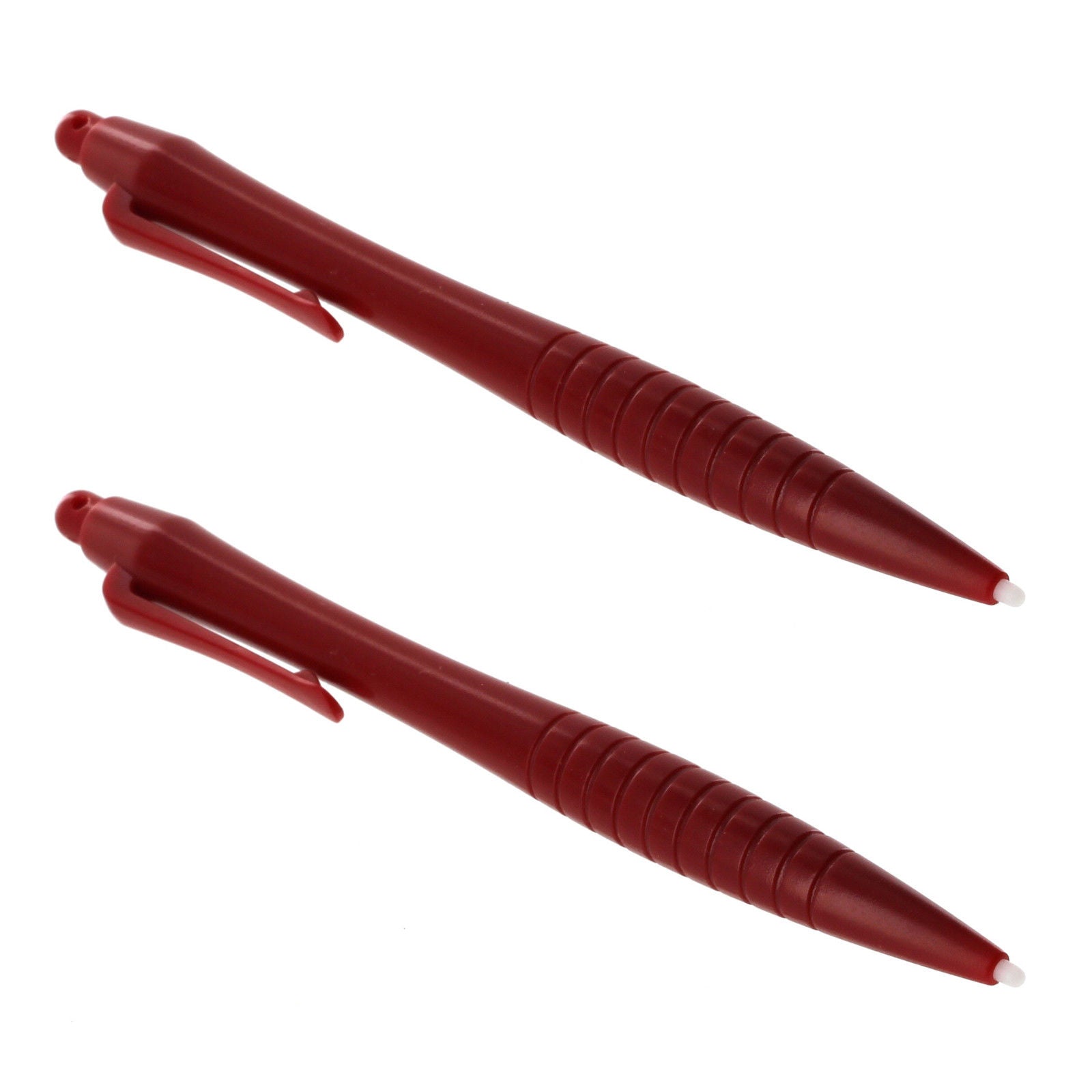 Large Ergonomic Touch Screen Stylus Pen - 2 Pack Red Wine | ZedLabz - 1