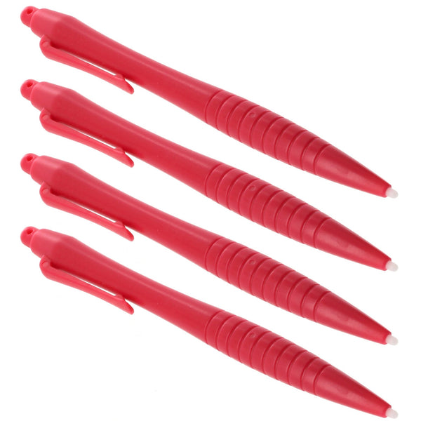 Large Ergonomic Touch Screen Stylus Pen - 4 Pack Pink | ZedLabz