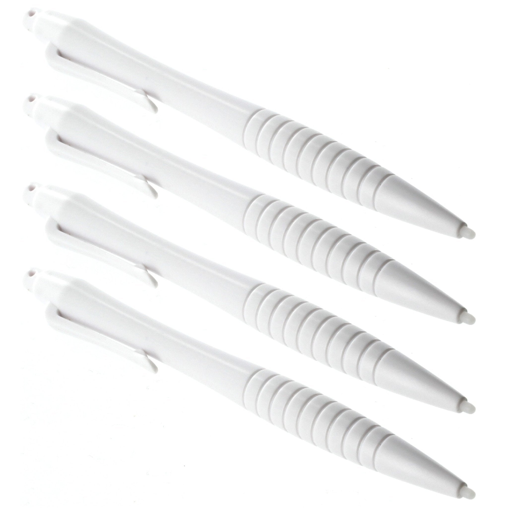 Large Ergonomic Touch Screen Stylus Pen - 4 Pack White | ZedLabz - 1