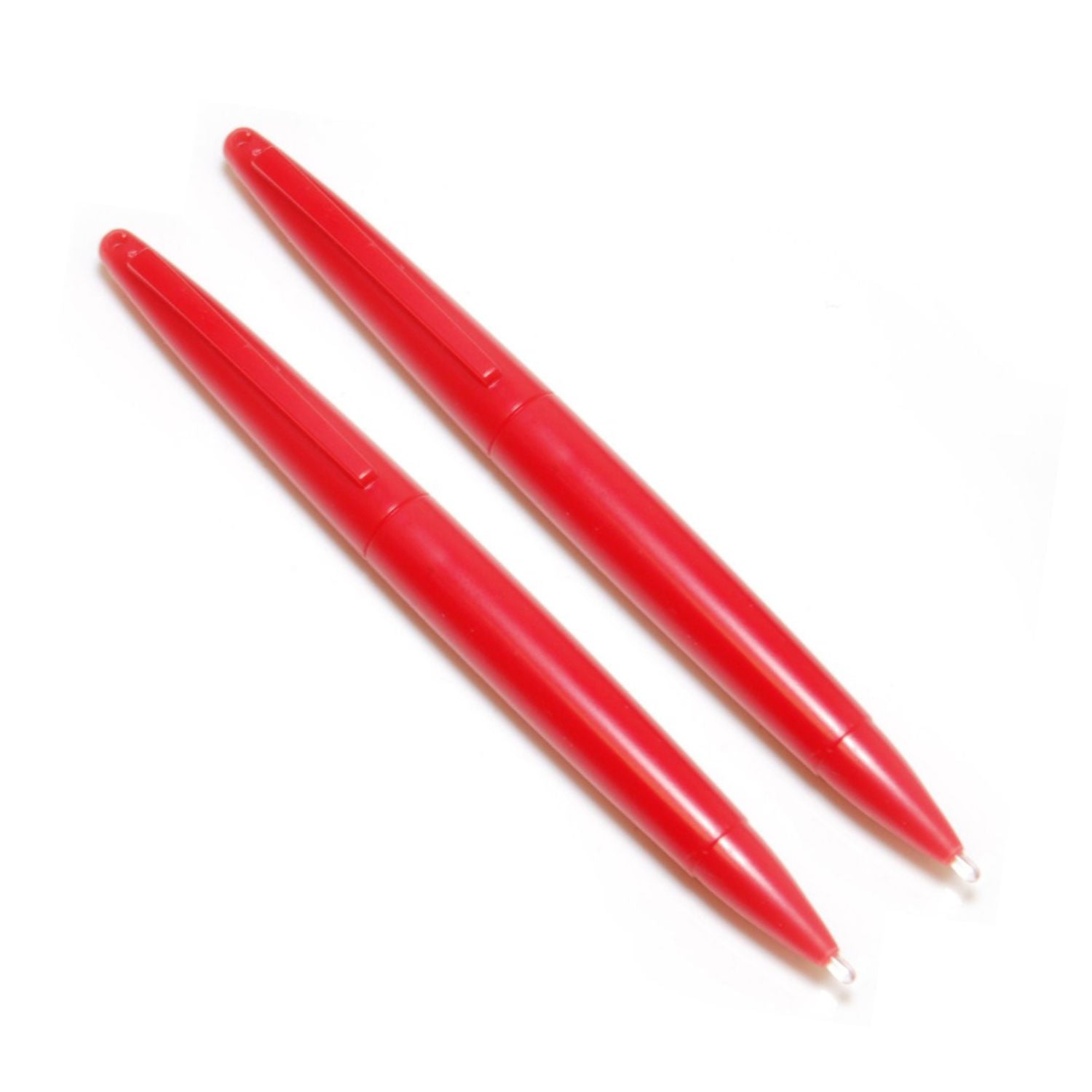 Large Stylus Pens For Nintendo DS/2DS/3DS Consoles - 2 Pack Red | ZedLabz - 1