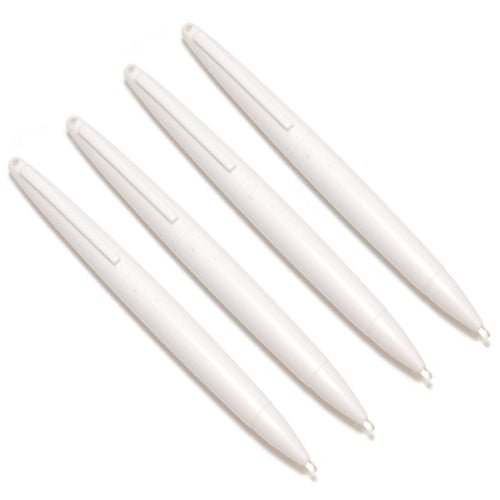 Large Stylus Pens For Nintendo DS/2DS/3DS Consoles - 4 Pack White | ZedLabz - 1