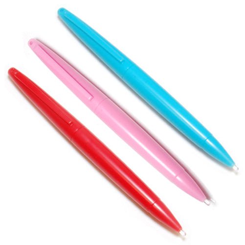 Large Stylus Pens For Nintendo DS/2DS/3DS Consoles - Pink, Blue & Red | ZedLabz - 1