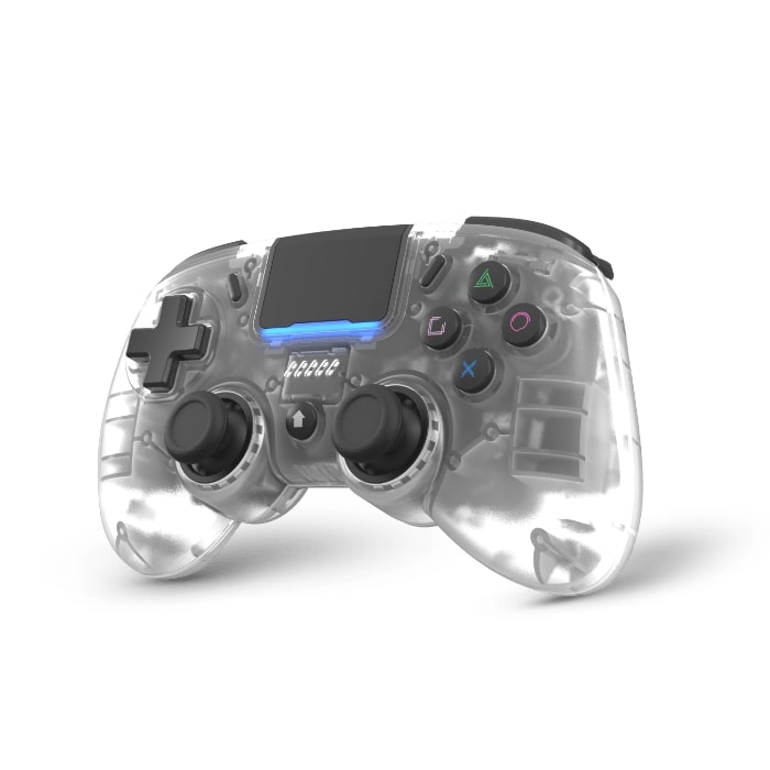 Mantis wireless bluethooth controller for PS4 PlayStation 4 & PC - Crystal clear | Retro Fighters