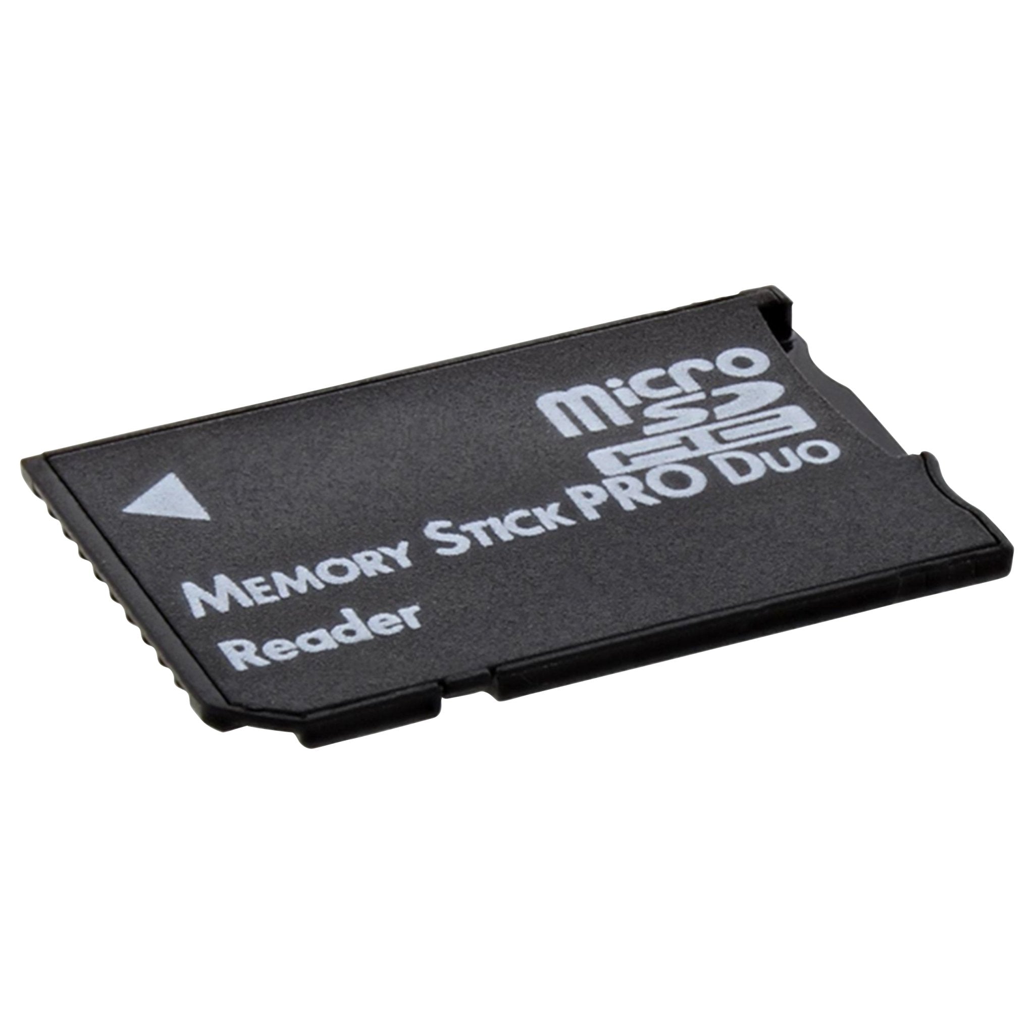 Memory card adapter for Sony PSP 1000, 2000 & 2000 handheld consoles Micro SD to MS Pro Duo - black | ZedLabz