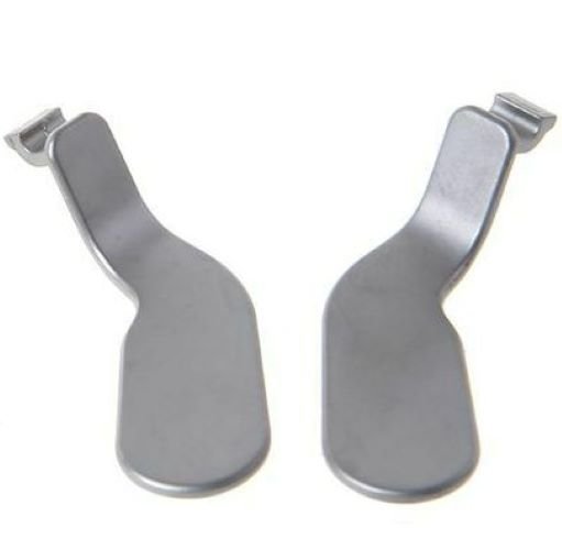 Metal Back Paddle Set For Xbox One Elite Series 1 Controllers - Silver | ZedLabz